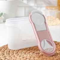 Набор банок &laquo;Стайл&raquo;, 3 шт: 1,3 л; 2,2 л; 4 л, прозрачный, крышки микс