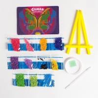 Алмазная мозаика с частичным заполнением на подставке для детей &laquo;Самая красивая!&raquo;, 10 х 15 см