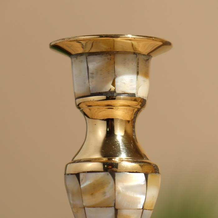 Подсвечник 13 см, латунь