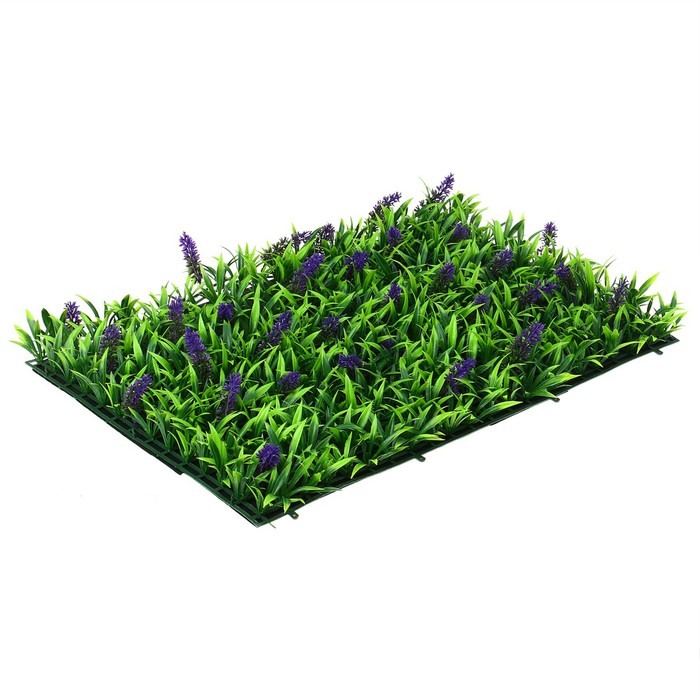 Декоративная панель, 60 &times; 40 см, &laquo;Фиолетовые цветы&raquo;, Greengo