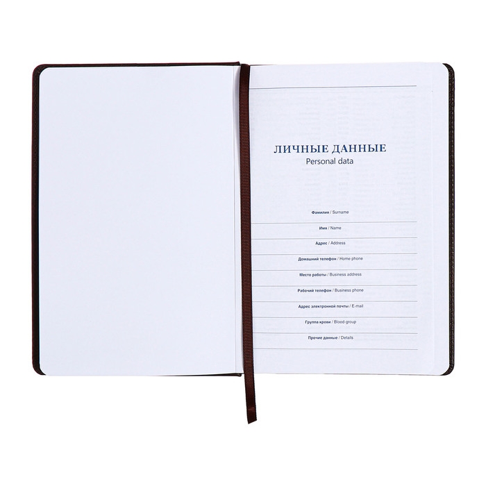 Ежедневник недатированный, А5, 140л, клетка, обл.кожзам, Зеленый