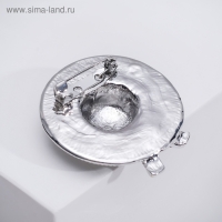 Брошь «Шляпка», цвет серебро Брошь «Шляпка», цвет серебро