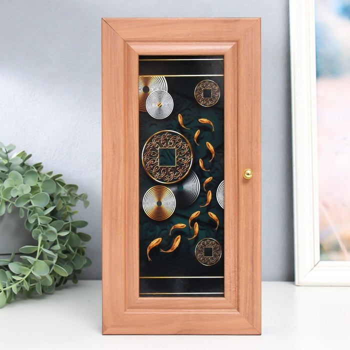 Ключница Ключница "Рыбки" орех 16х31 см МИКС