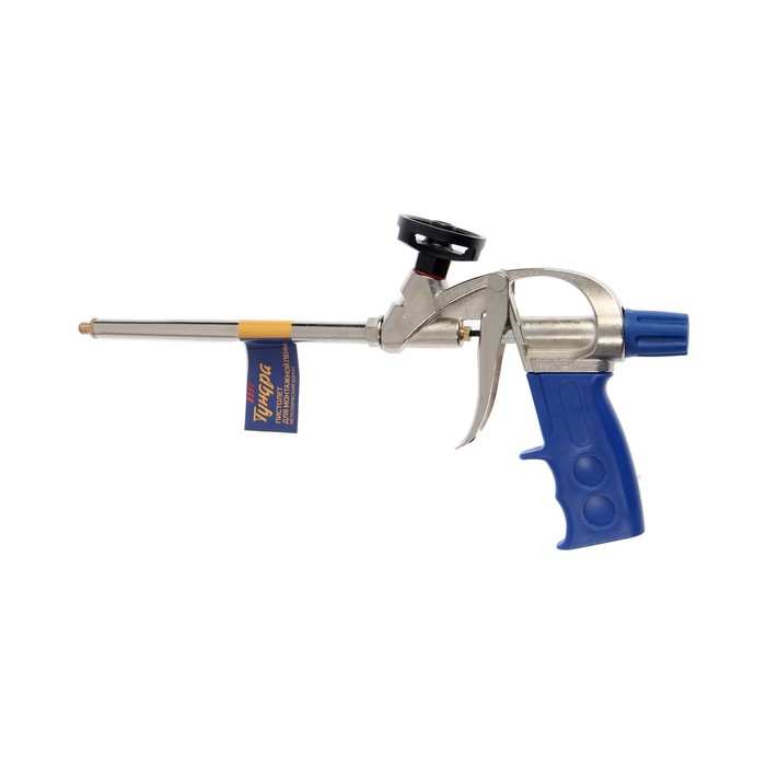 Пистолет для монтажной пены ТУНДРА, металлический корпус Пистолет для монтажной пены ТУНДРА, металлический корпус