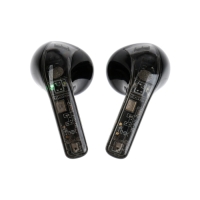 Наушники беспроводные YX11, TWS, вкладыши, BT 5.3. 28/200 мАч, шумоподав, прозрачные, чёрные Наушники беспроводные YX11, TWS, вкладыши, BT 5.3. 28/200 мАч, шумоподав, прозрачные, чёрные