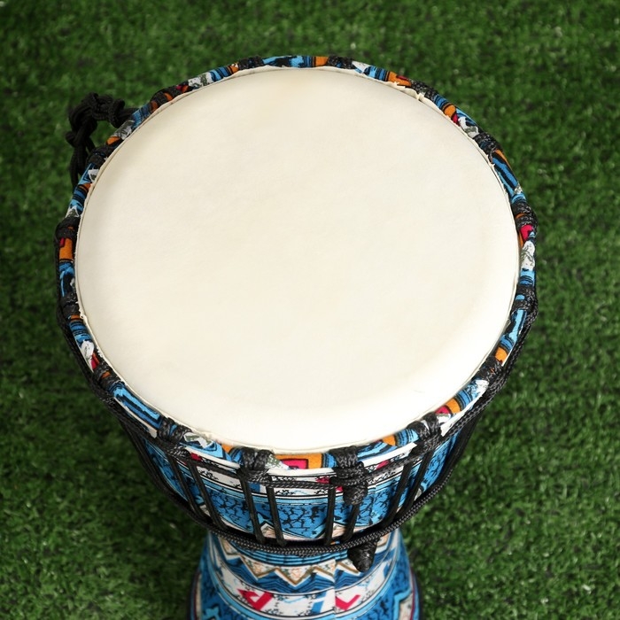 Барабан Джембе Орнамент, 38 х 21 см Барабан Джембе Орнамент, 38 х 21 см