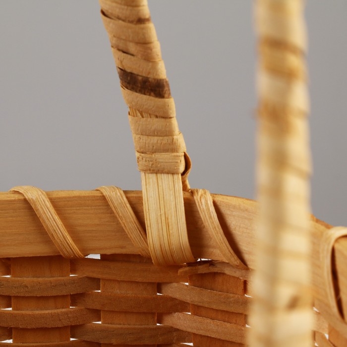 Корзина плетеная, 19,5 х 14 х 13/27 см, ротанг Корзина плетеная, 19,5 х 14 х 13/27 см, ротанг