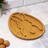 Менажница, набор 2 шт., дерево «Посуда: пасхальные животные», заяц 30х24 см., цыпленок 30х24 см. Менажница, набор 2 шт., дерево «Посуда: пасхальные животные», заяц 30х24 см., цыпленок 30х24 см.