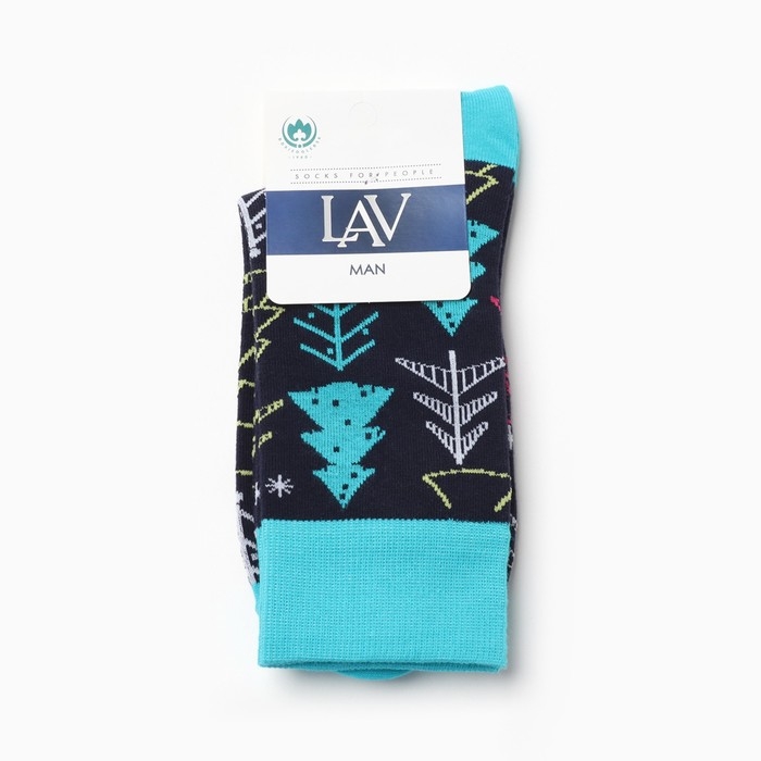 Носки мужские, цвет синий, размер 29-31 Носки мужские, цвет синий, размер 29-31