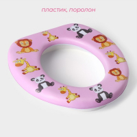 Сиденье для унитаза детское Доляна &laquo;Зверята&raquo;, 27&times;29 см