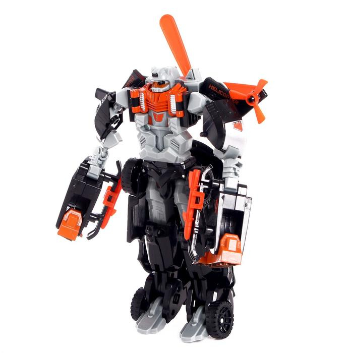 Робот &laquo;Шторм&raquo;, трансформируется, 2 собираются в 1 робота