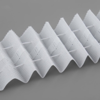 Шторная лента классическая, матовая, 4 см, 100 &plusmn; 1 м, цвет белый