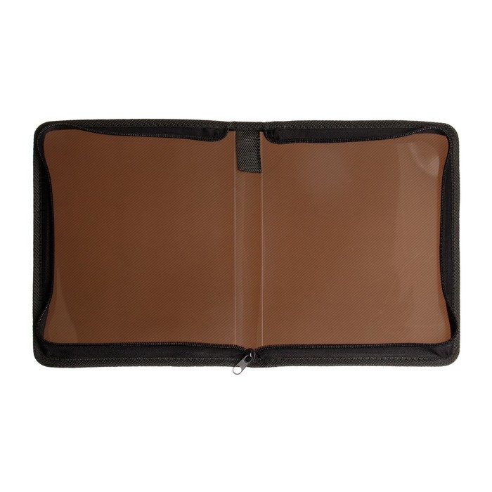 Папка пластиковая А5, 240 х 185 х 25 мм, молния вокруг, Папка пластиковая А5, 240 х 185 х 25 мм, молния вокруг, "Офис"