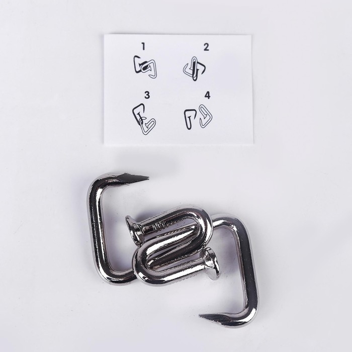 Головоломка &laquo;Для интеллектуалов&raquo; металл, МИКС, в шоубоксе