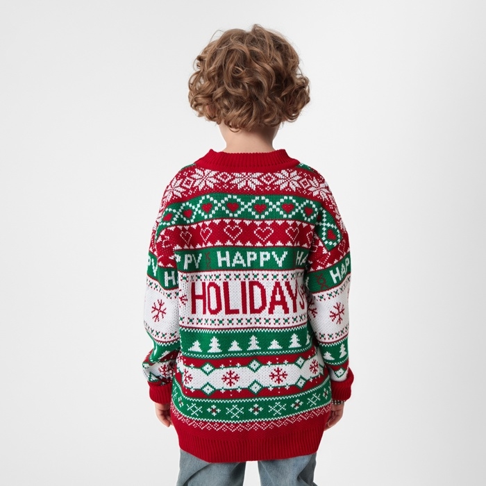 Джемпер вязаный детский KAFTAN Holidays размер 36, (134-140 см) Джемпер вязаный детский KAFTAN Holidays размер 36, (134-140 см)