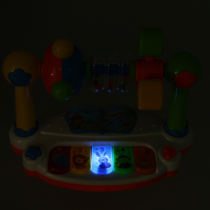 Развивающая игрушка &laquo;Весёлые игры&raquo;, звуковые и световые эффекты, с подвижными элементами