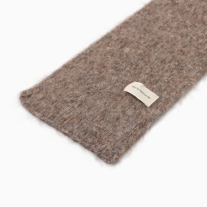 Шарф женский MIST, кофейный 16*160±5 см Шарф женский MIST, кофейный 16*160±5 см