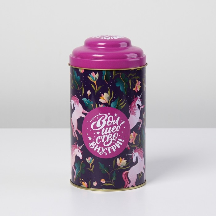 Коробка жестяная «Волшебство внутри» Коробка жестяная «Волшебство внутри»