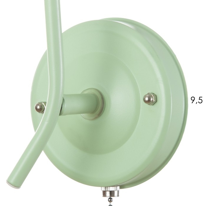 Бра Бра "Онлайн" (цвет.) 1х15Вт Е27 МОДЕЛЬ:BR 02088 мятный 10,5х15х27см