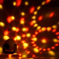 Световой прибор &laquo;Караоке&raquo; 20 см, динамик, микрофон, свечение RGB, 5 В