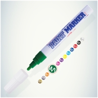 Маркер-краска (лаковый) MunHwa, 4.0 мм, зеленая нитро-основа