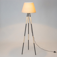 Торшер 19101/1 E27 40Вт черный