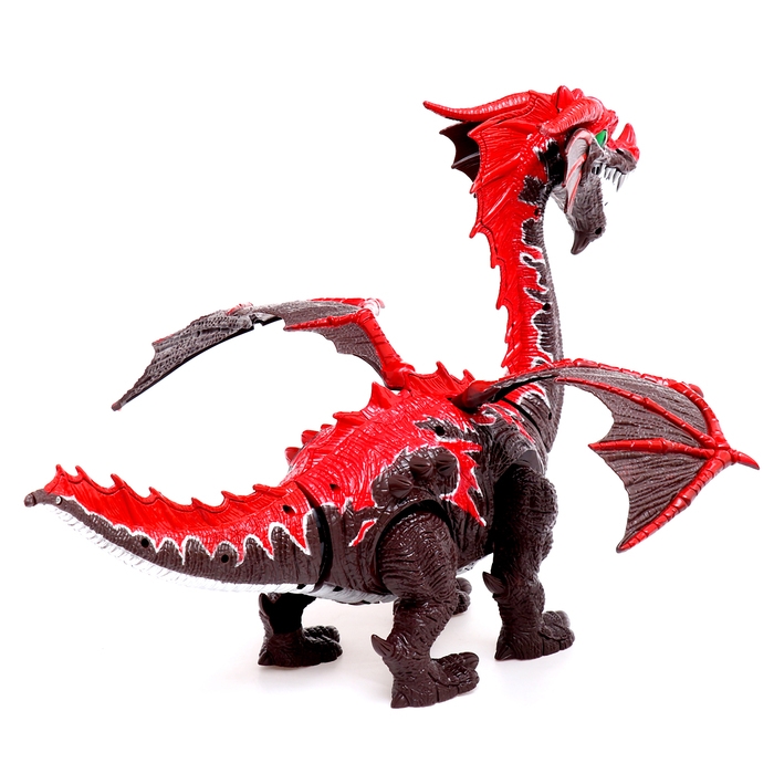 Динозавр &laquo;Дракон&raquo;, световые и звуковые эффекты, работает от батареек