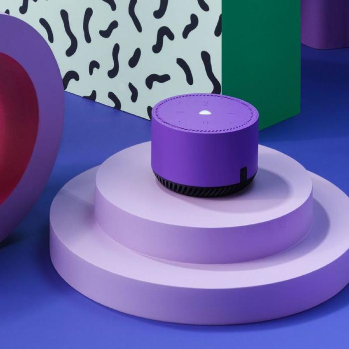 Умная колонка Умная колонка "Яндекс.Станция лайт" (YNDX-00025P), голосовой помощник Алиса, 5Вт, фиолетовая