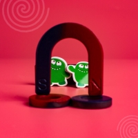 Набор для опытов «Опыты с магнитами, 5 опытов» Набор для опытов «Опыты с магнитами, 5 опытов»