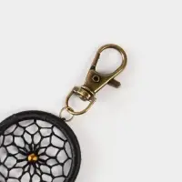 Брелок ловец снов, 17 см, чёрный