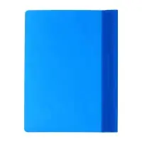 Папка-скоросшиватель Calligrata, А4, 180 мкм, синяя, прозрачный верх