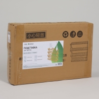 Подставка для цветов Greengo, 4 полки, 50 &times; 25 &times; 68 см, напольная, бамбук