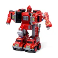 Робот-трансформер &laquo;Огнеборец&raquo; 5в1, собирается из 5 машинок, подвижные детали