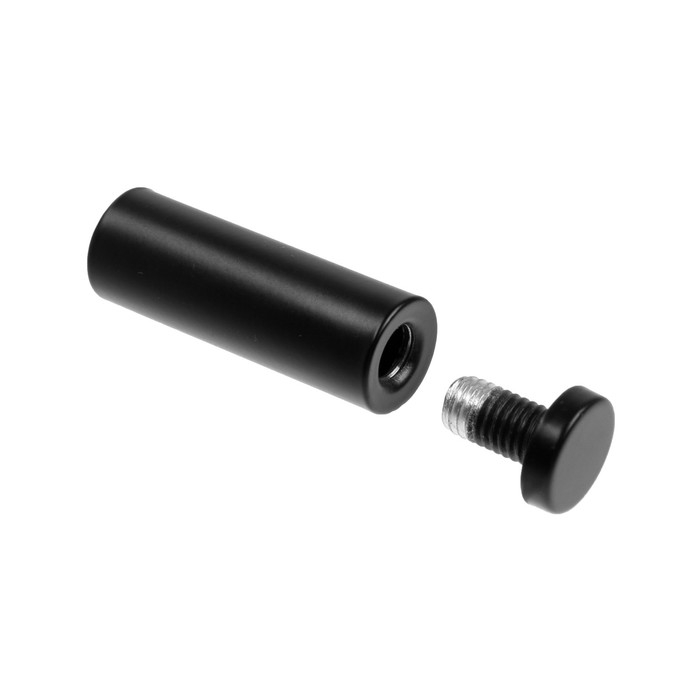 Дистанционный держатель для табличек, 19х60 мм, цвет черный,набор 6 шт. Дистанционный держатель для табличек, 19х60 мм, цвет черный,набор 6 шт.