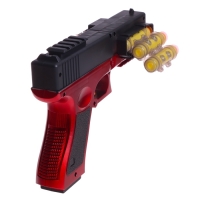 Пистолет &laquo;Глок&raquo;, стреляет мягкими пулями, ленточная подача