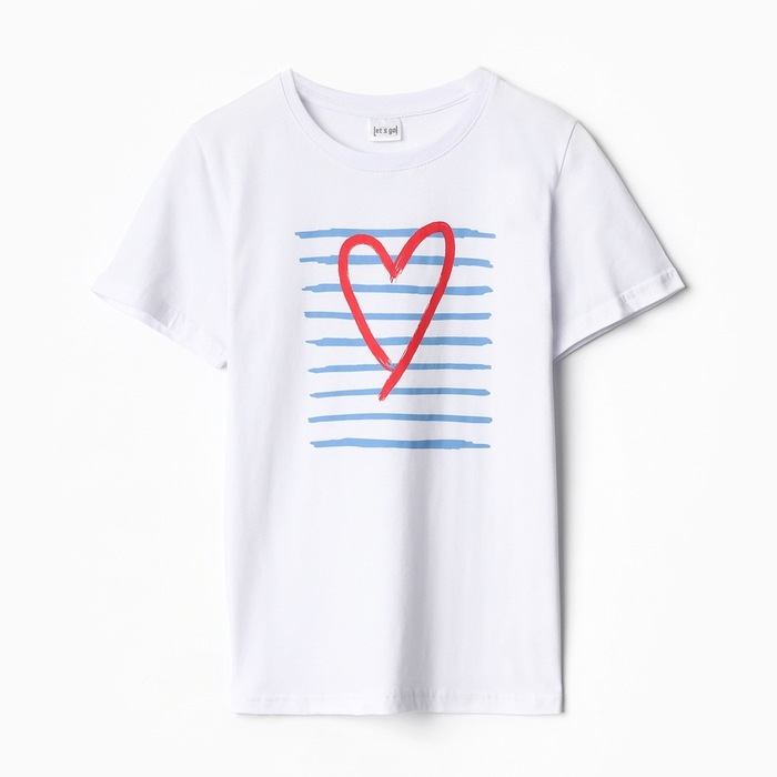 Футболка женская, цвет белый,размер 48 Футболка женская, цвет белый,размер 48