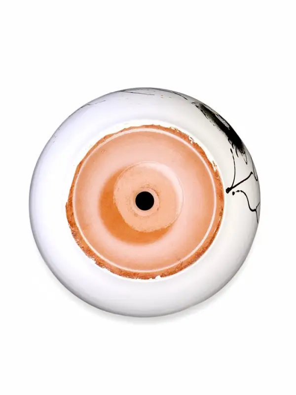 Набор горшков цветочный поддоном 4 шт 0,4 / 1 / 2,5 / 5 л керамика Птички бел