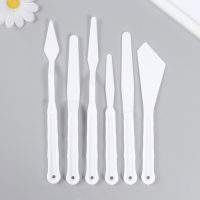 Инструменты для моделирования и придания формы пластик набор 6 шт 10х17 см Инструменты для моделирования и придания формы пластик набор 6 шт 10х17 см