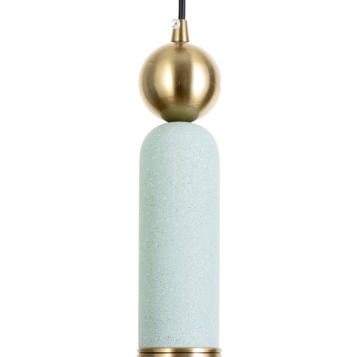 Светильник BayerLux "Леонтия" Е27 40Вт зеленый 6х6х40-140см