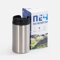 Коробка с полноцветной печатью для термостакана Canella