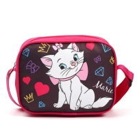 Сумка детская для девочки через плечо 19.5×14.5×7см, Коты аристократы Сумка детская для девочки через плечо 19.5×14.5×7см, Коты аристократы