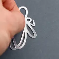 Топпер для торта &laquo;Бабочки&raquo;, 5 шт., серебряные