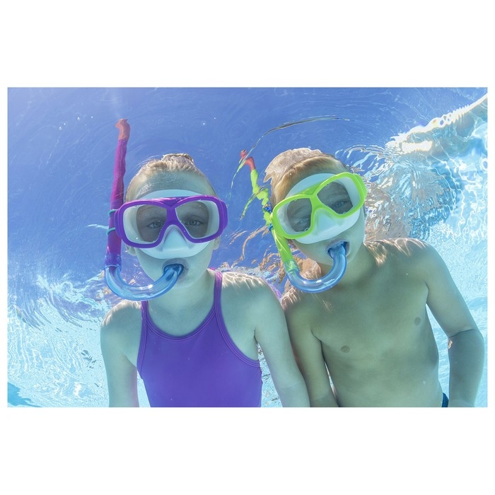 Набор для плавания SureSwim: маска, ласты, трубка, 7-14 лет, цвет МИКС, 25019 Bestway