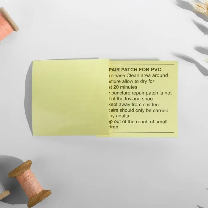 Набор водонепроницаемых заплаток, 7 &times; 7 см, 5 шт, цвет прозрачный