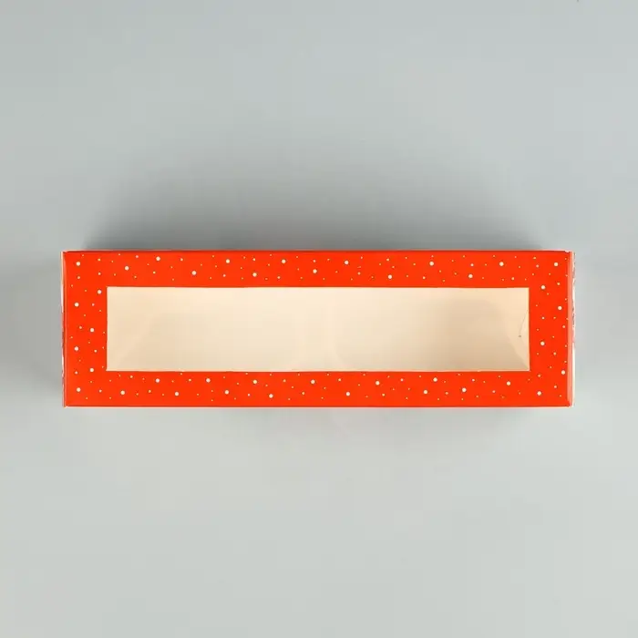 Коробка для макарун &laquo;Тепла и уюта&raquo; 18 х 5.5 х 5.5 см