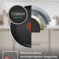 Набор сковород Luminens, 24 26 см