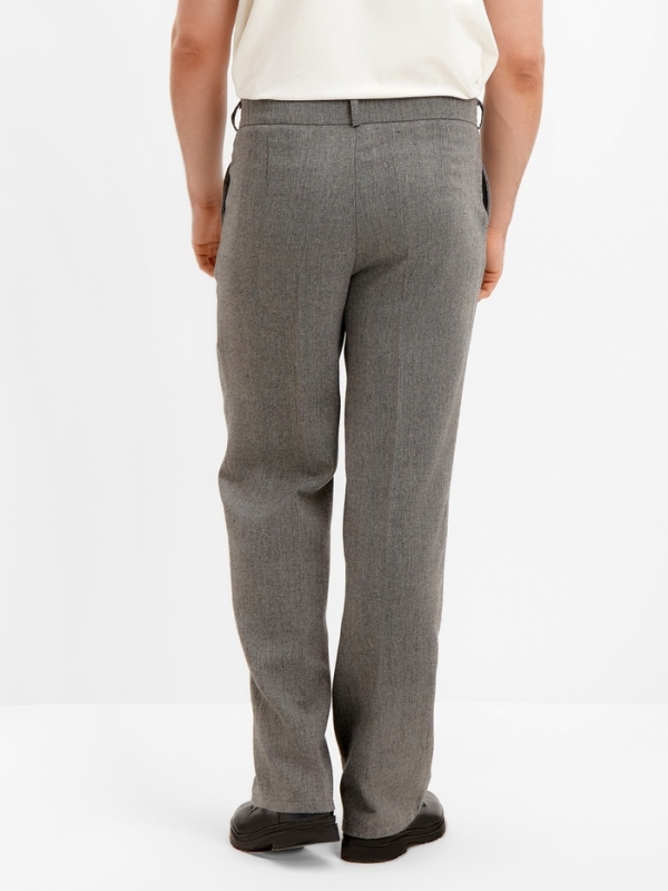 Брюки мужские  MINAKU: Modern classic цвет темно-серый, р-р 44