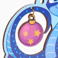 Елочная игрушка &laquo;Змейка&raquo; 6 шт., 8.5&times;9.6 см