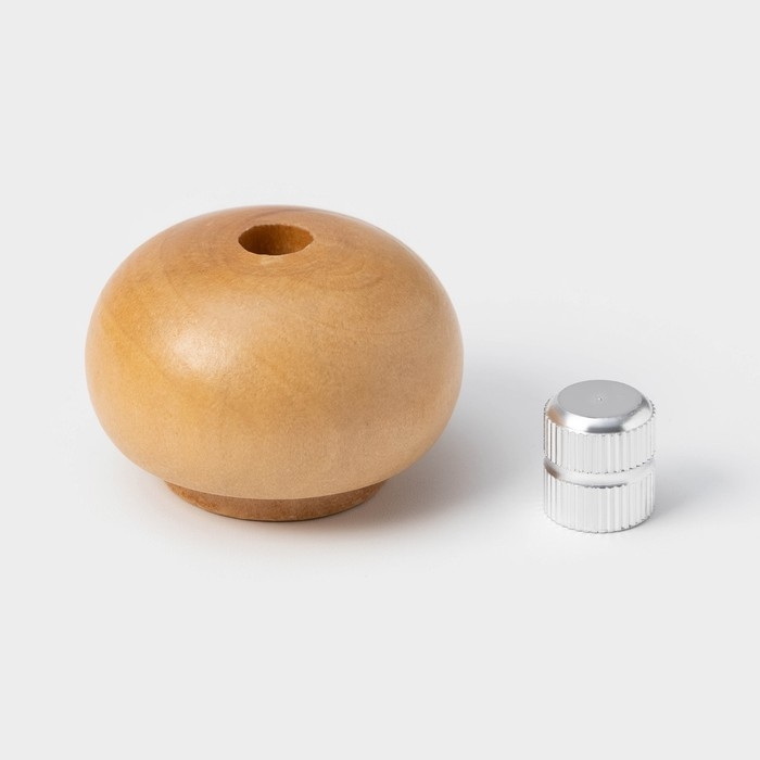 Мельница для специй Доляна &laquo;Дуновение леса&raquo;, 10,5&times;4,5 см, керамический механизм, цвет светлое дерево