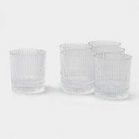 Набор стаканов для виски "Страйп", 6 шт, 300 мл, р-р стакана: 8,75х8,75х9,25 см